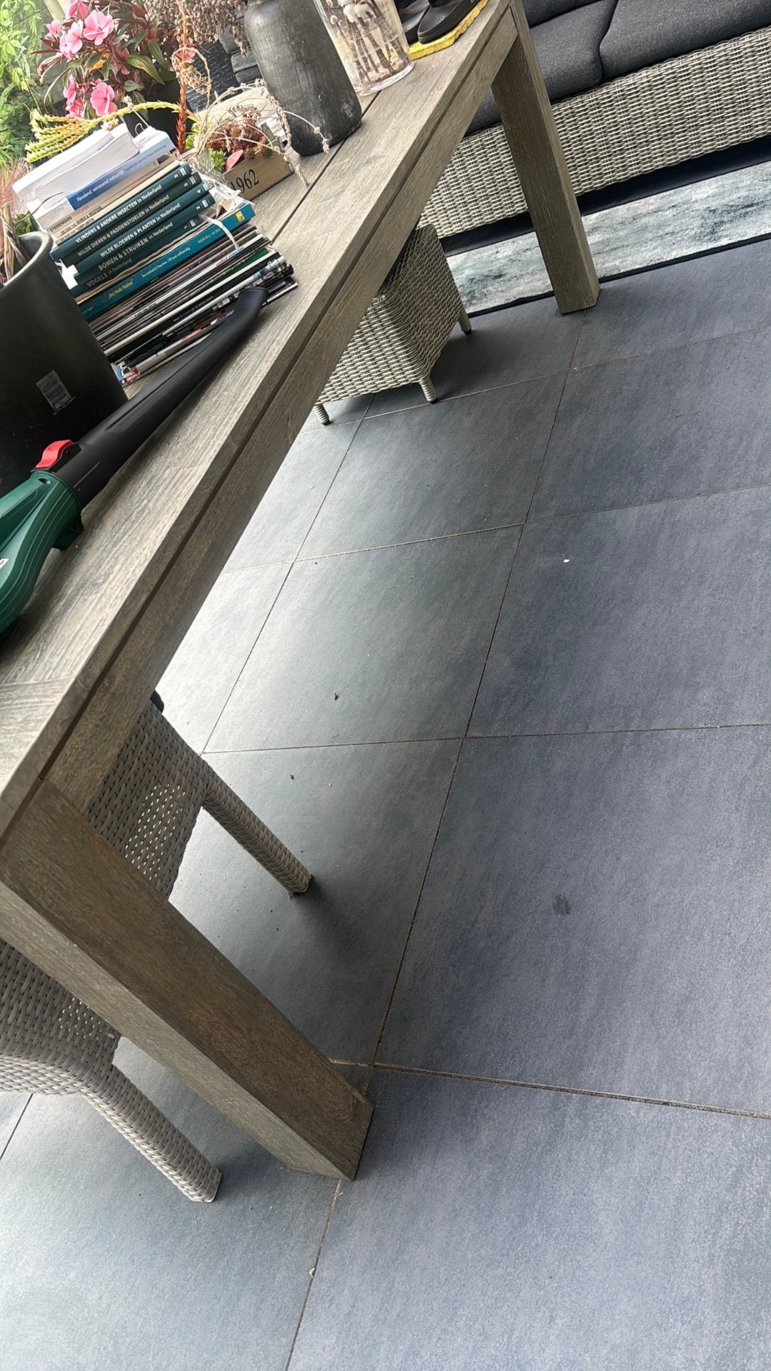 PrachtigeTuintafel, Tuin en Terras, Tuintafels, Ophalen, Zo goed als nieuw, Rechthoekig, Hout
