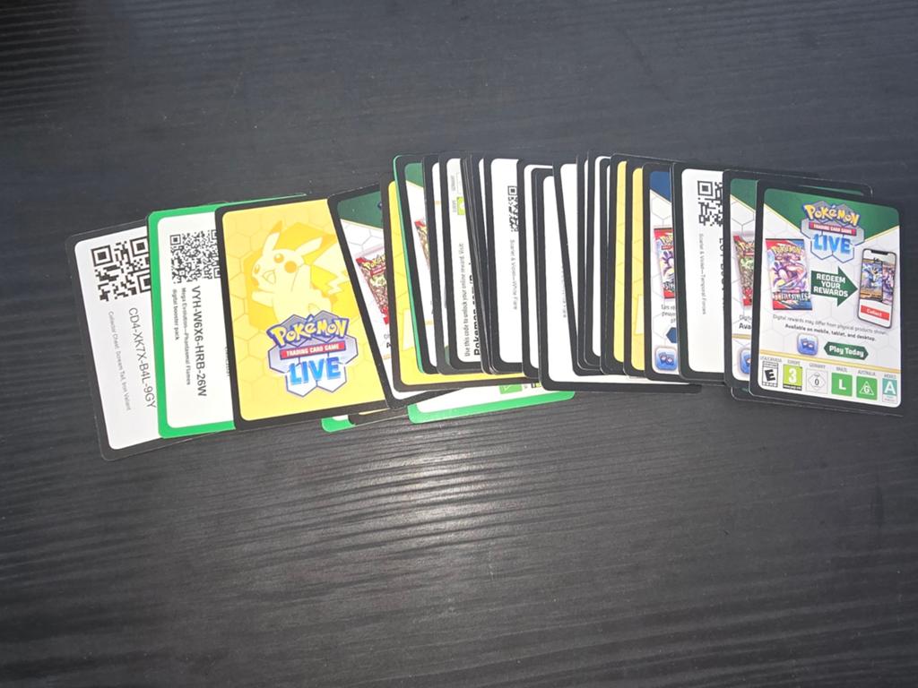 Ongebruikte code cards, Ophalen of Verzenden, Nieuw