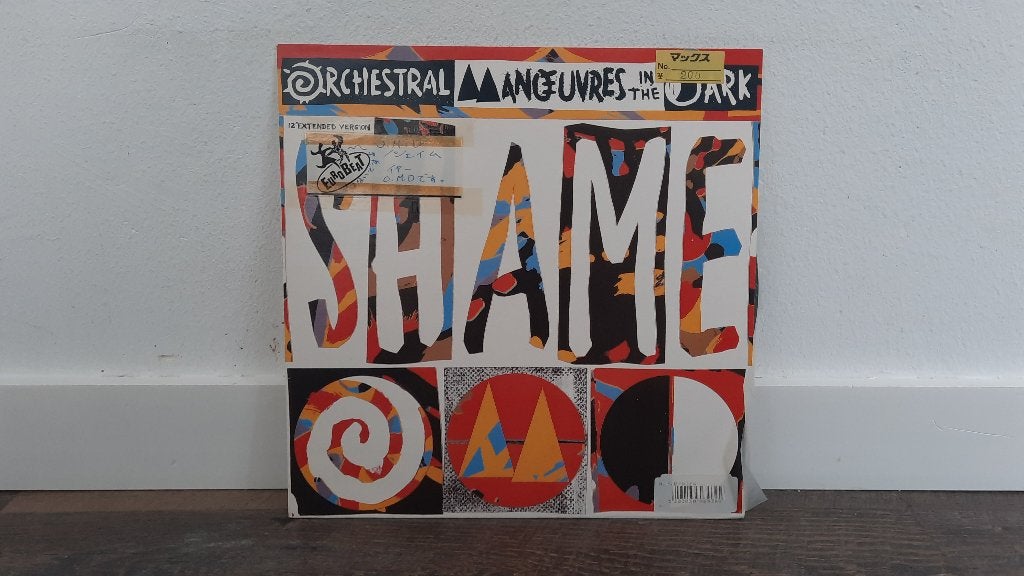 Orchestral Manœuvres In The Dark – Shame LP, Synth-Pop, Cd's en Dvd's, Vinyl | Pop, Ophalen of Verzenden, 1980 - 1989, Gebruikt