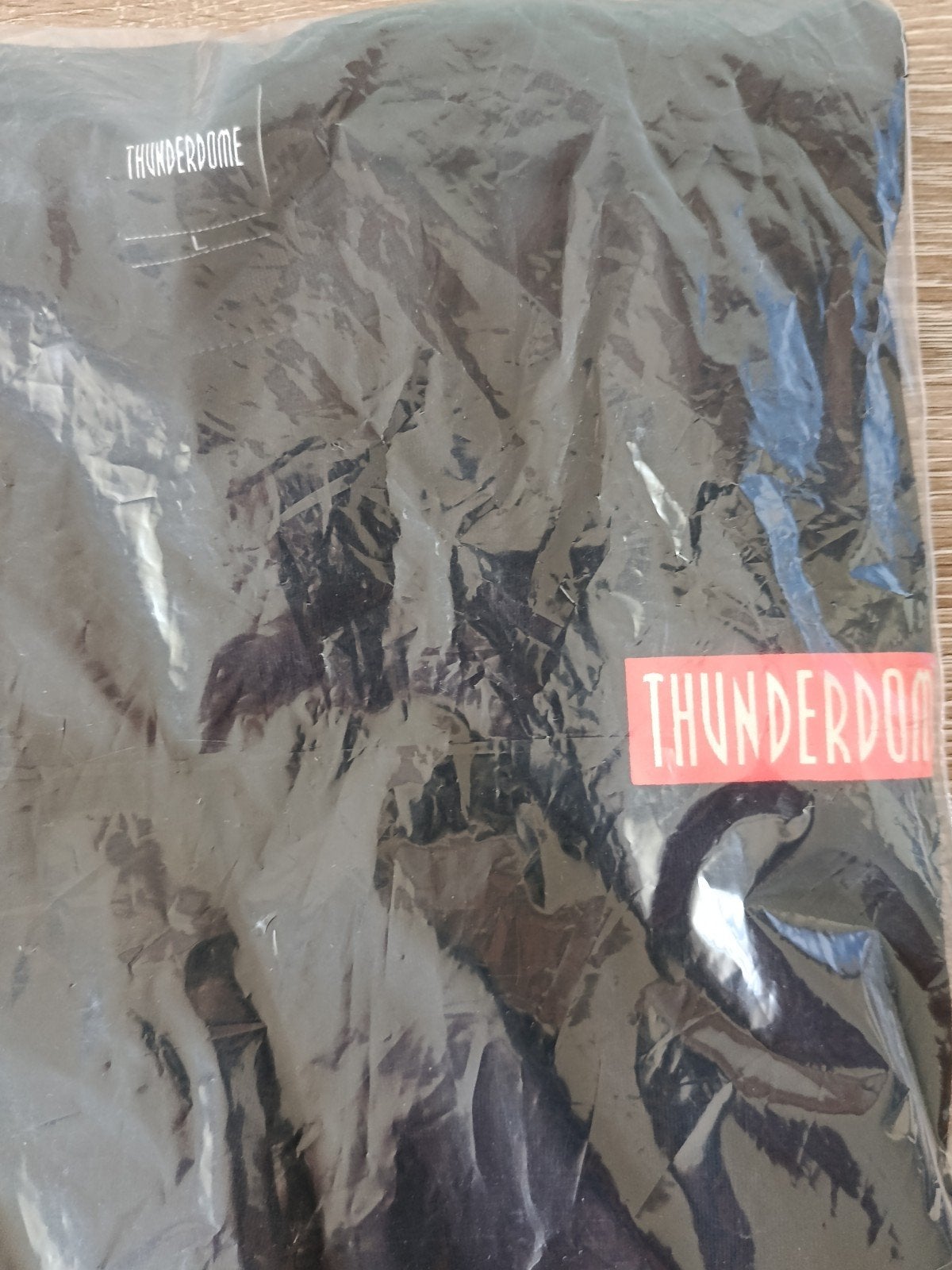 Thunderdome T-Shirt Red Skeletons Zwart Maat L Nieuw, Maat 52/54 (L), Thunderdome, Zwart, Nieuw