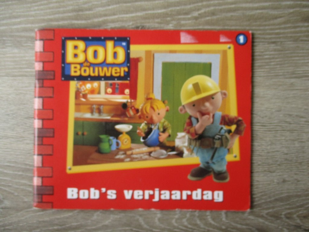 Bob de buwer 1 - Bob\'s verjaardag, Ophalen of Verzenden, Gelezen, Fictie algemeen