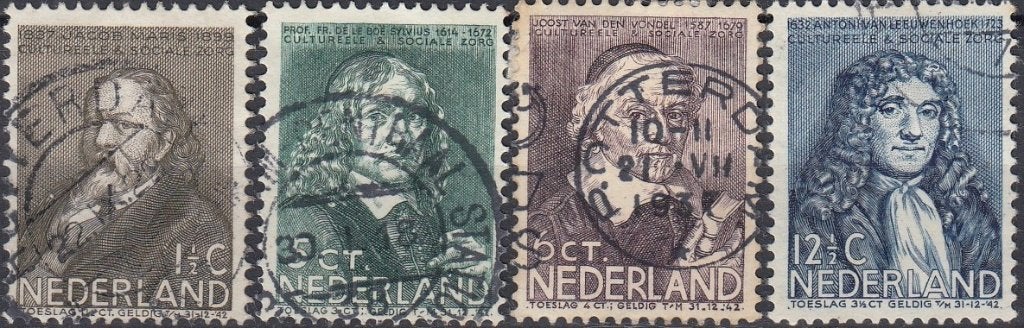 Nederland 2.54.3-1937- Zomerzegels- NVPH-296-299- G, Postzegels en Munten, Postzegels | Nederland, Verzenden, T/m 1940, Gestempeld