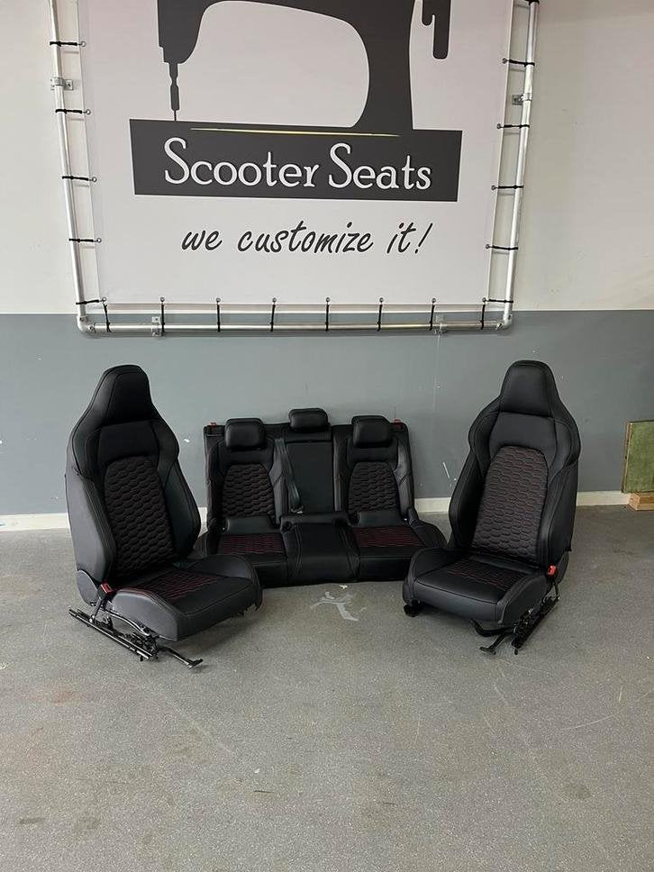 Golf 8 interieur bekleed met napa leer en honingraat patroon, Auto-onderdelen, Niet ingevuld, Niet ingevuld, Nieuw, Ophalen of Verzenden