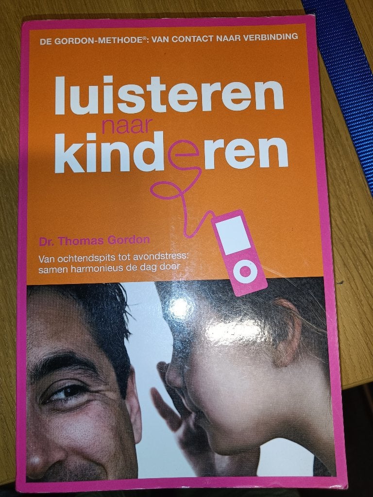 Luisteren naar kinderen ISBN 9789021547893, Gelezen, Thomas Gordon, Alpha, HBO