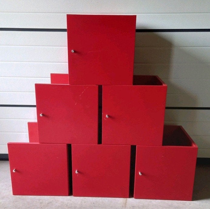 Ikea Expedit inzetten  / kastjes, Ophalen, Gebruikt