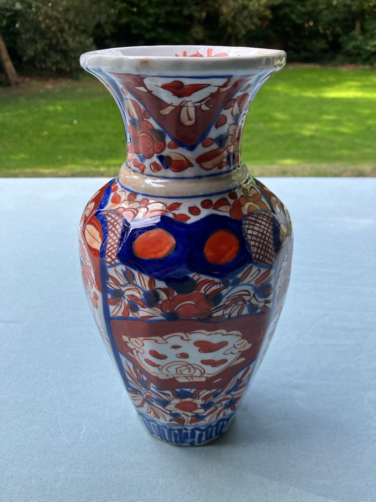 Antieke Japanse Imari Vaas - Rijk Gedecoreerd, Ophalen of Verzenden