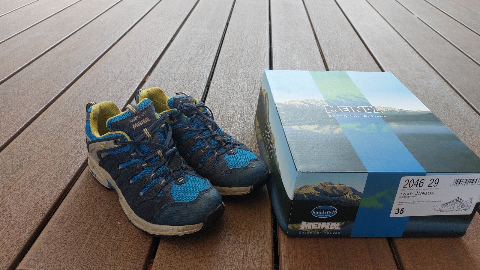 Meindl wandelschoenen kind maat 35, Sport en Fitness, Bergsport en Wandelen, Ophalen of Verzenden, Zo goed als nieuw, Schoenen
