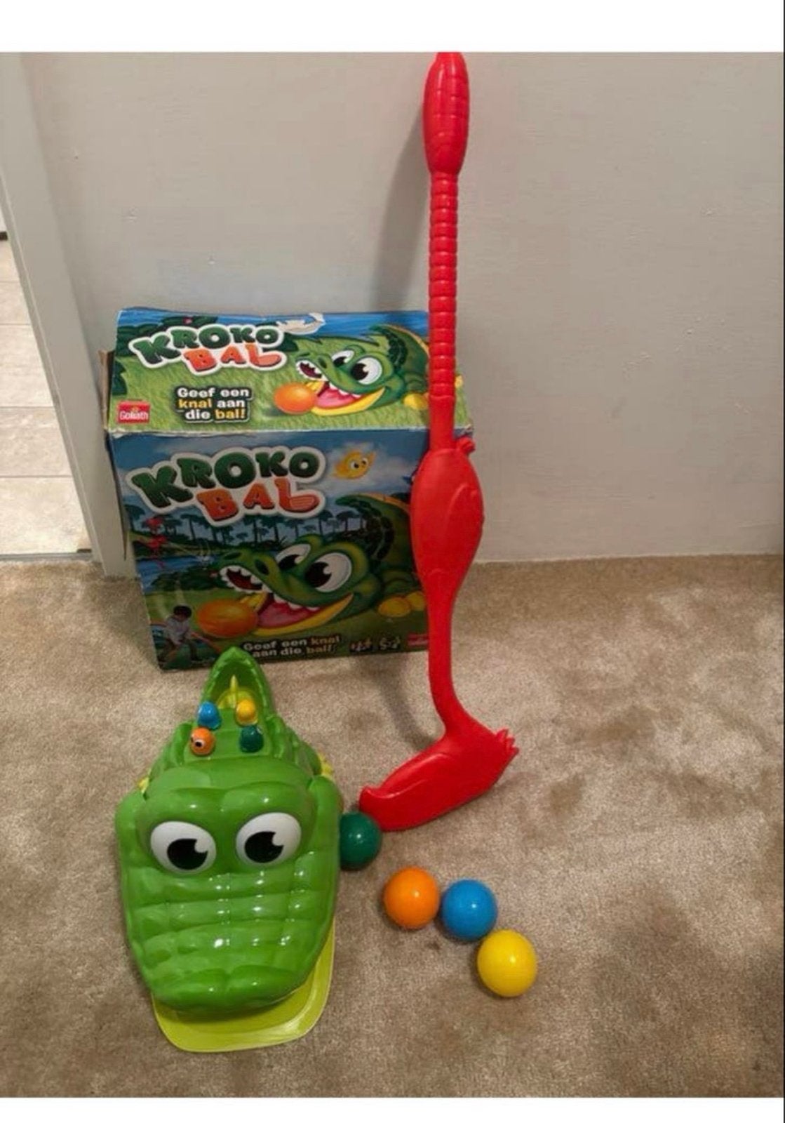 Kroko Bal Spel - Leuk voor Jong en Oud!, Kinderen en Baby's, Ophalen of Verzenden, Jongen of Meisje