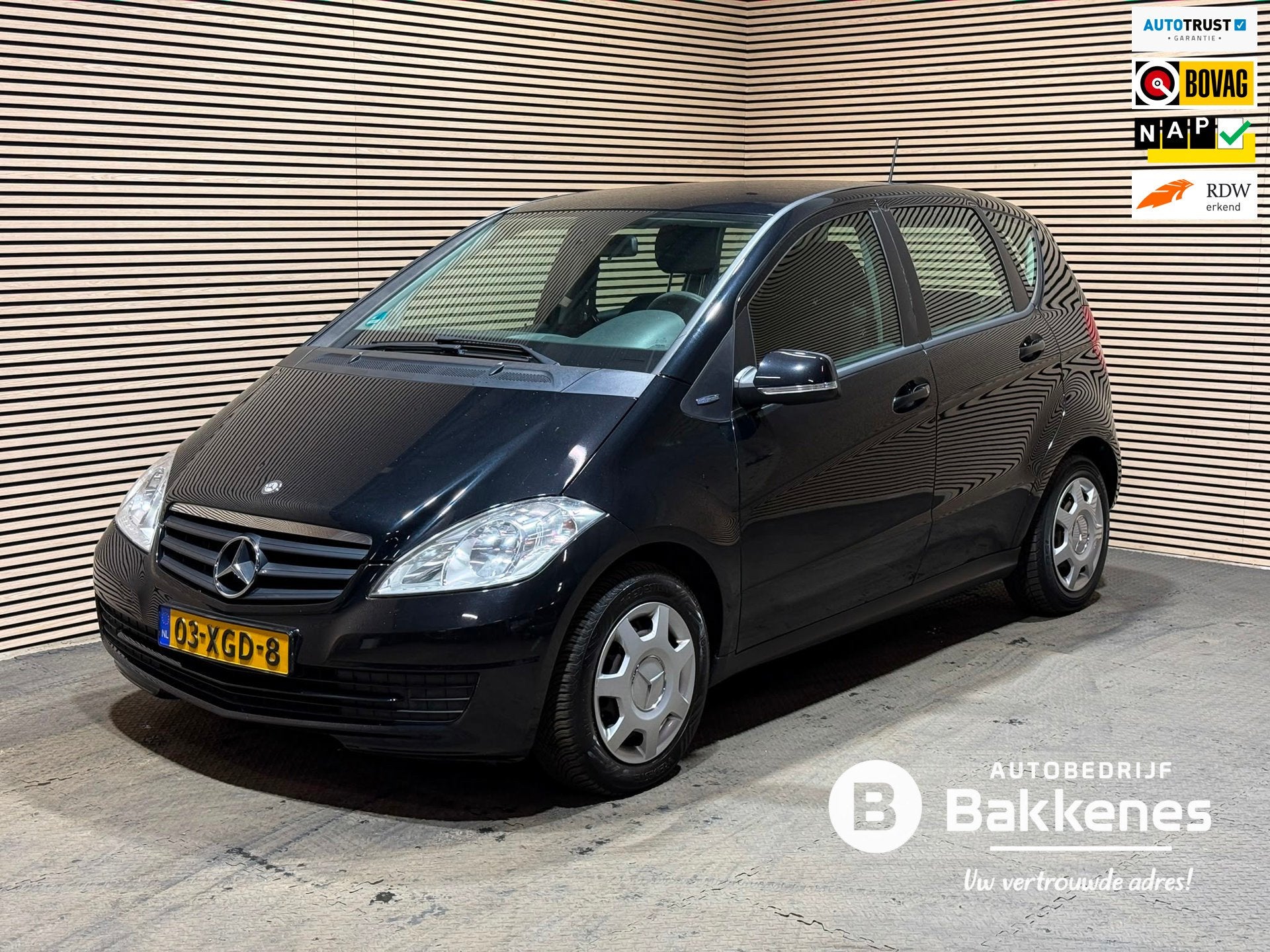 Mercedes-Benz A-klasse 160 BlueEf. Business Class | Airco |, Voorwielaandrijving, Euro 5, Stof, Start-stop-systeem