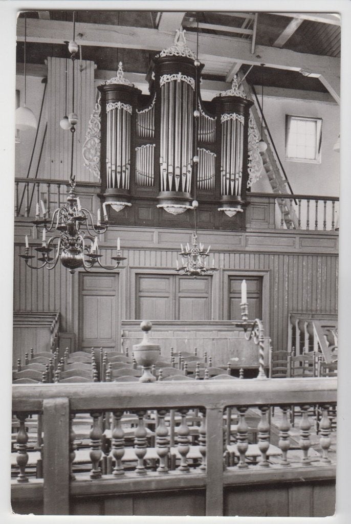 319 West Graftdijk Orgel 1903 van St Annaparochie naar West, Verzenden, 1940 tot 1960, Ongelopen, Noord-Holland