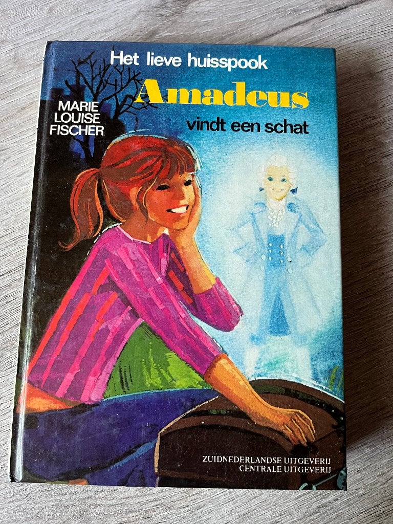 Boek Het lieve huisspook Amadeus vindt een schat, Ophalen of Verzenden, Zo goed als nieuw, Marie Louise Fischer, Nederland