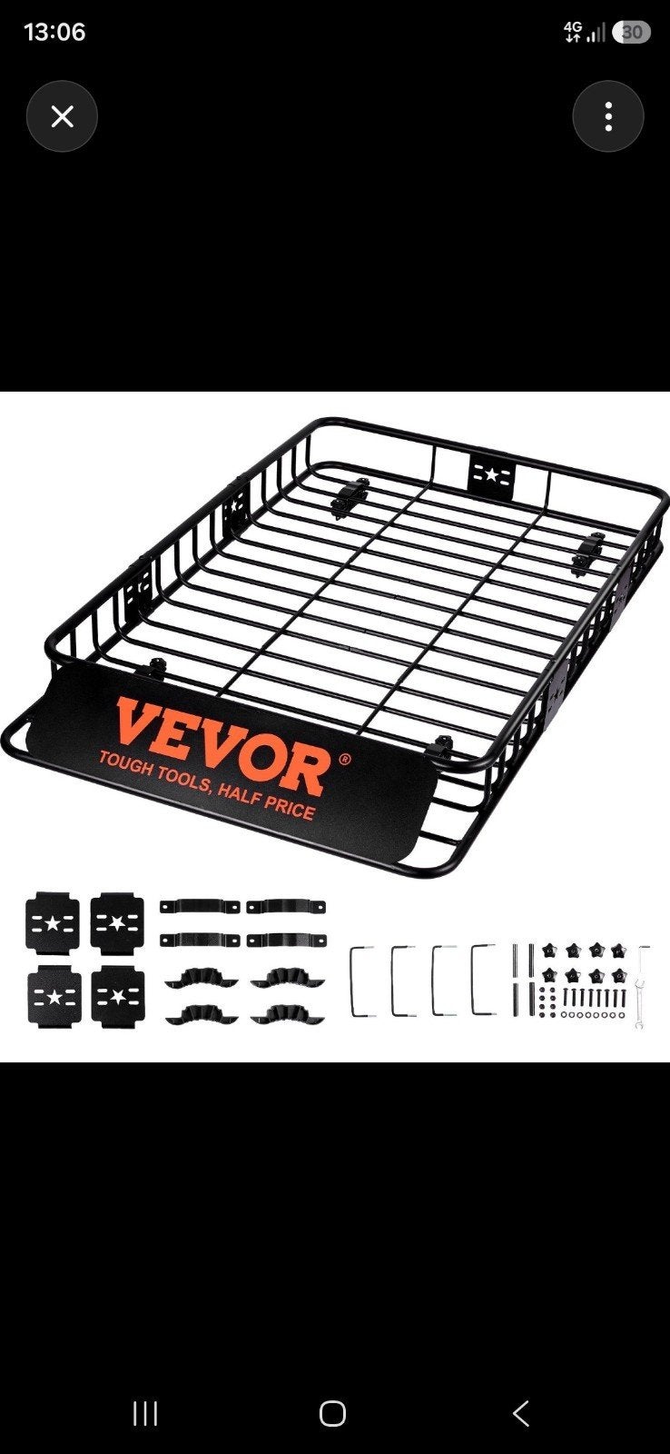 dakbagagerek VEVOR dakmand (model BYCD-002) Nieuw, Ophalen, Nieuw, Babijhandel@gmail.com, Babij