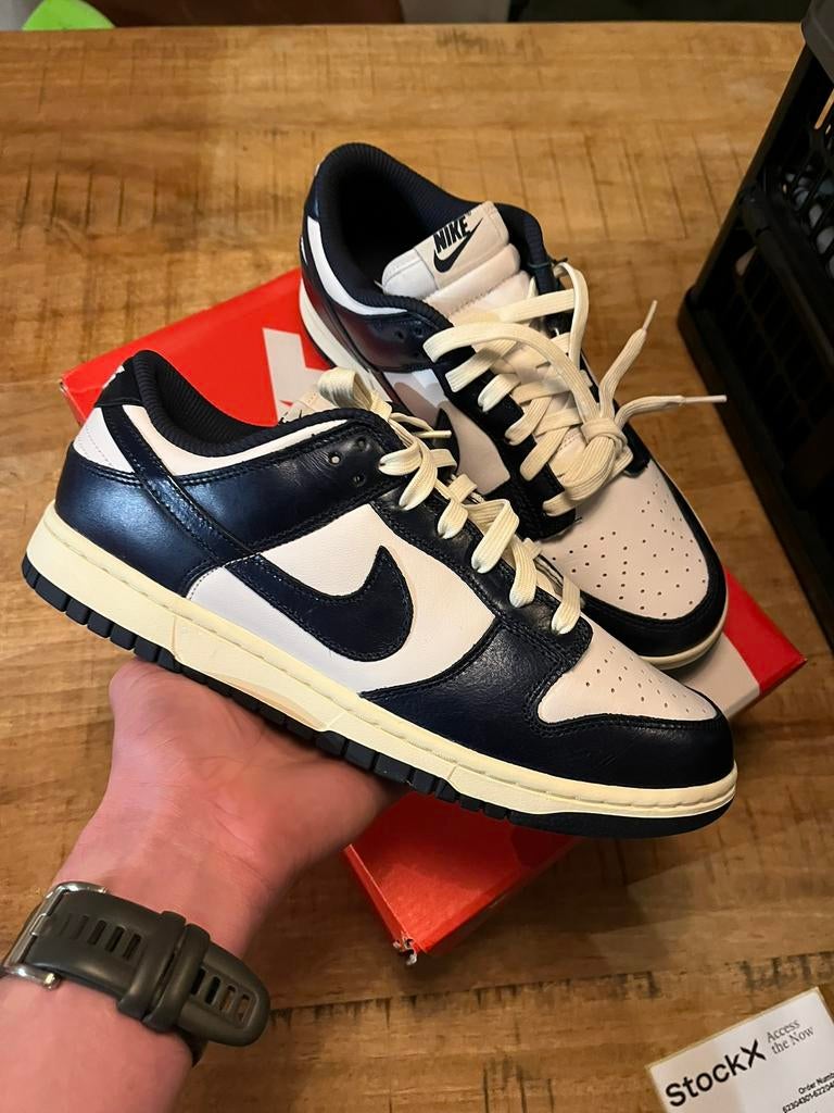 Dunk low vintage blue, Ophalen of Verzenden, Zo goed als nieuw, Blauw