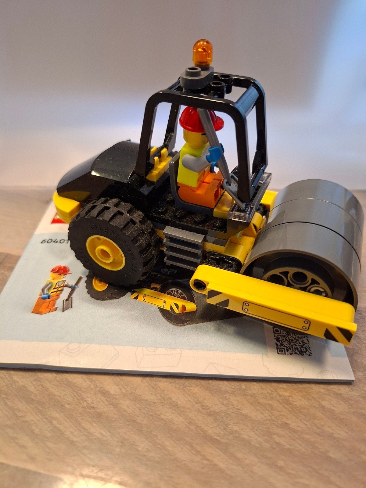 LEGO City Wegenwals 60401 met minifiguur, Ophalen of Verzenden, Zo goed als nieuw, Overige merken