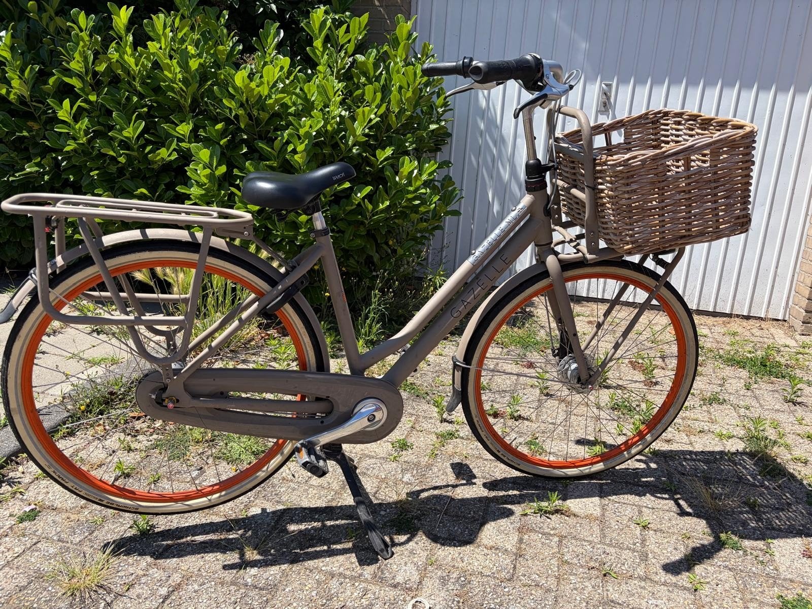 Gazelle heavy duty dames fiets mt 49, 47 tot 50 cm, Ophalen, Gebruikt