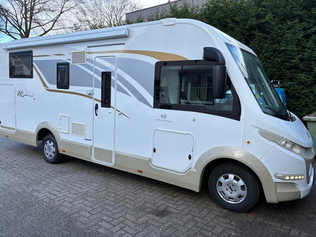 Magis camper 65 integral zeer mooi met airco 38000 km., Caravans en Kamperen, Campers, Integraal, Ringverwarming, Fiat, 7 tot 12 maanden geleden