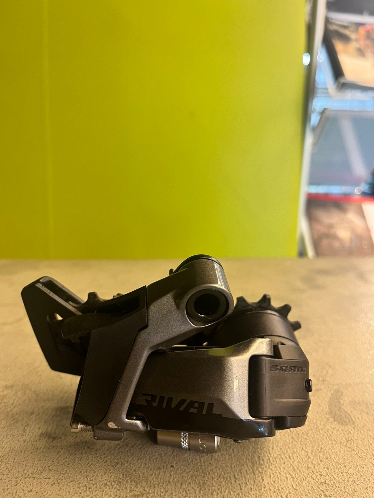 Sram Rival AXS E tab 12 speed /Achter Derailleur, Sram, Zo goed als nieuw, Derailleur of Ketting, 9201 cp