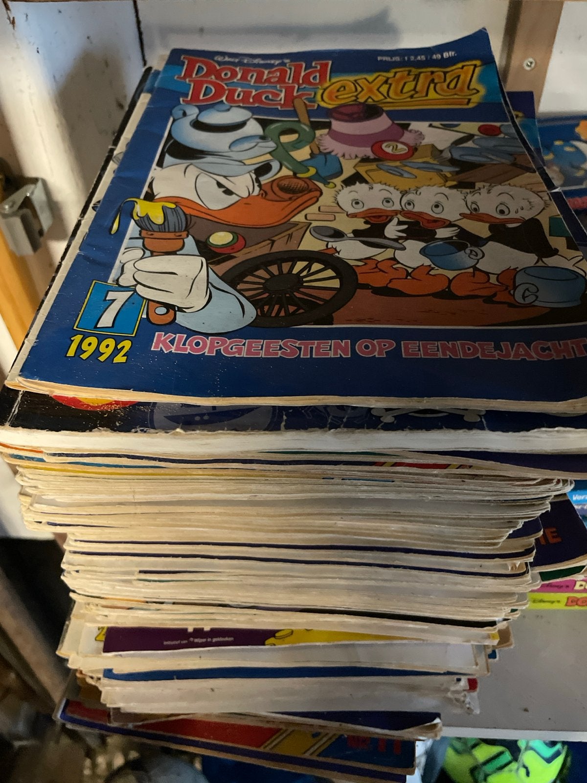 Grote stapel Donald Duck Extra / Op Avontuur met Donald Duck, Boeken, Ophalen of Verzenden, Gelezen, Overige typen