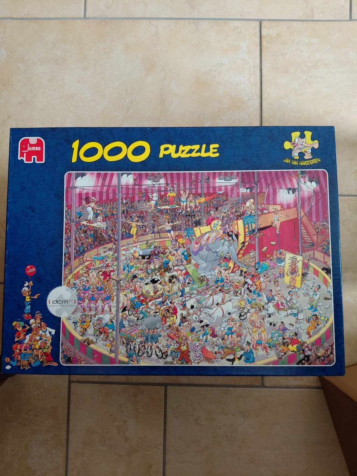 Jan van Haasteren Circus Puzzel 1000 Stukjes Jumbo, Ophalen of Verzenden