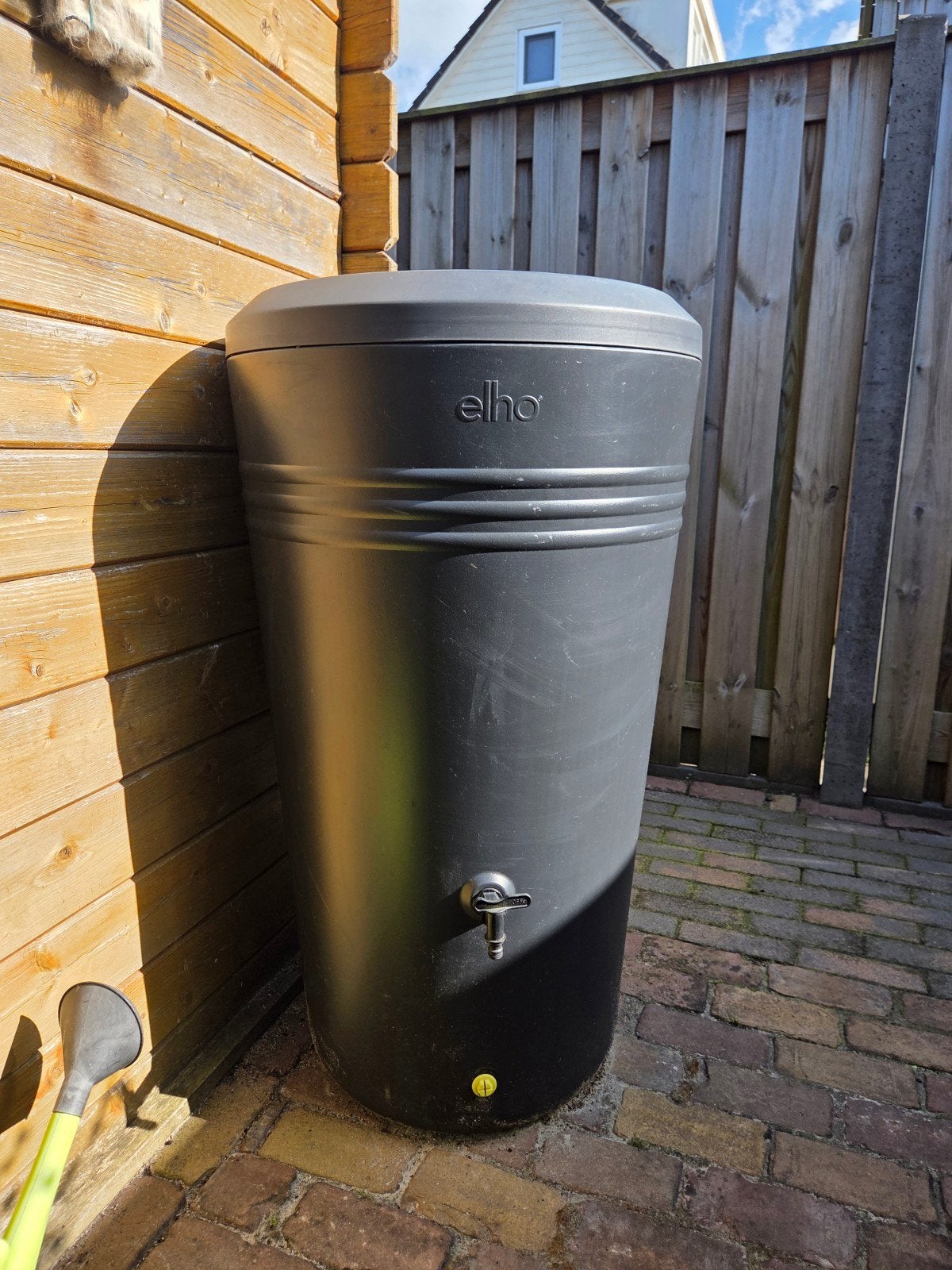 Elho Green Basics Regenton 200 liter, Ophalen, Kunststof, Met kraantje, 150 liter of meer