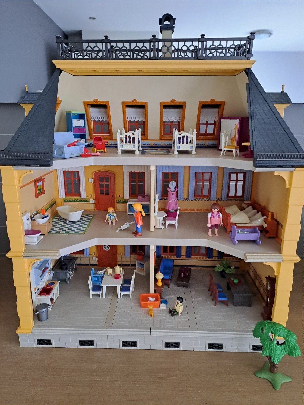 Playmobil Victoriaans Poppenhuis, Ophalen of Verzenden, Zo goed als nieuw, Poppenhuis