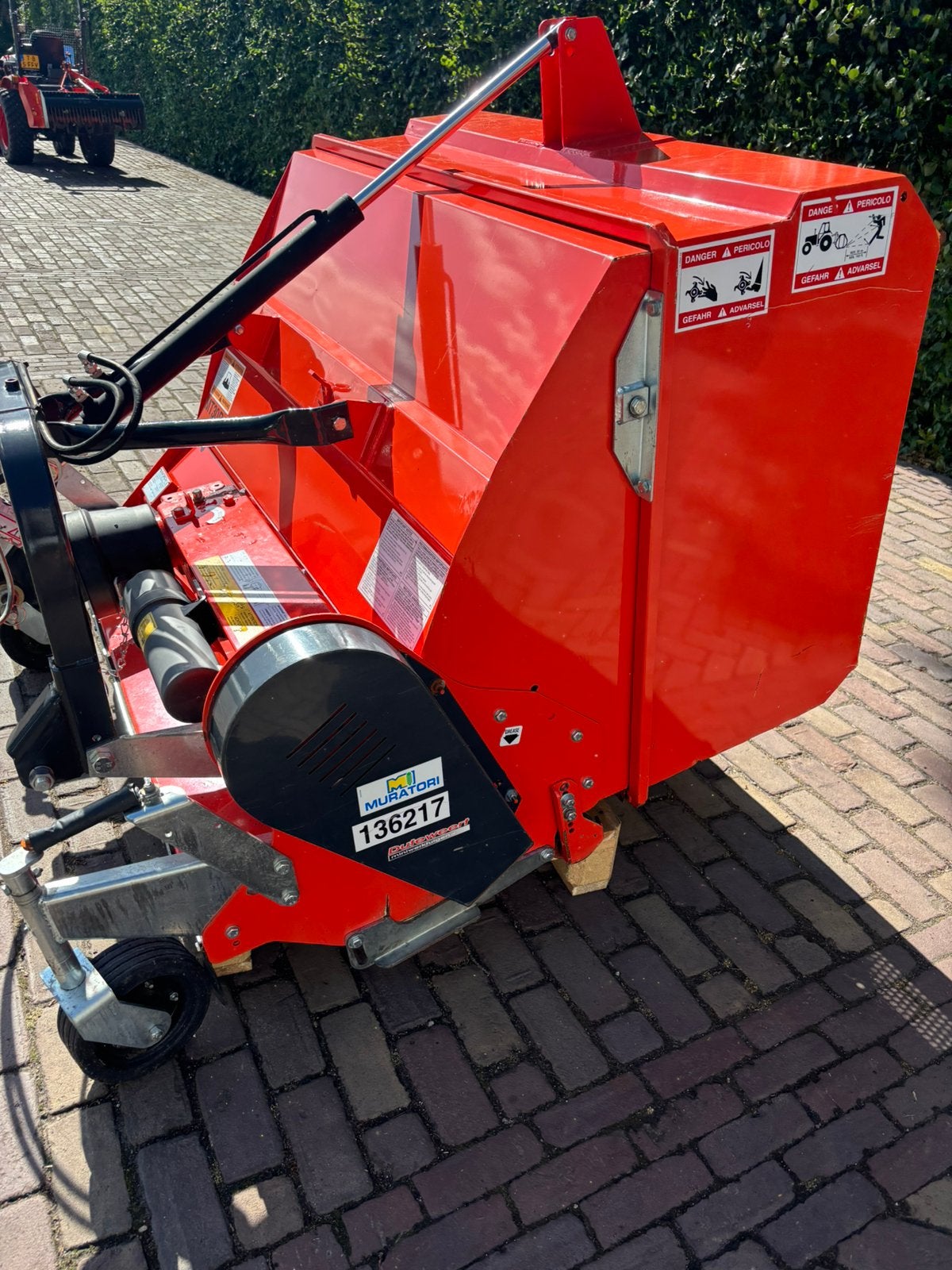 Muratorri klepelmaaier met opvang bak, Zakelijke goederen, Agrarisch | Werktuigen, Ophalen of Verzenden, Weidebouw