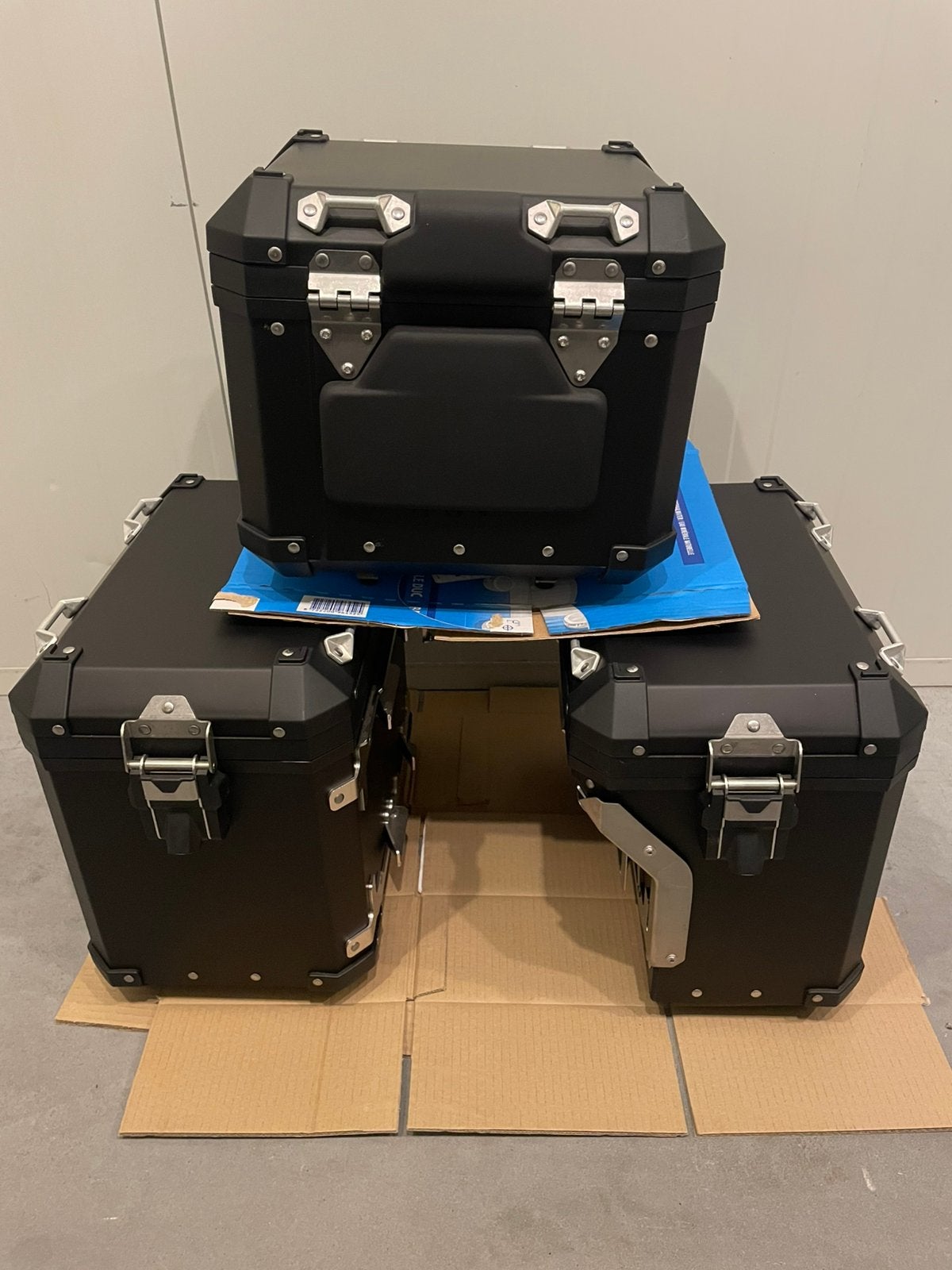 BMW R 1250 GS KOFFER SET ORIGINEEL, Ophalen, Zo goed als nieuw