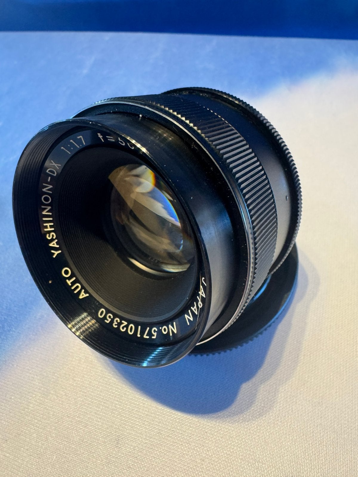 Yashica Auto Yashinon-DX 50mm f/1.7 (Tomioka), Overige merken, Ophalen of Verzenden, Zo goed als nieuw, Standaardlens