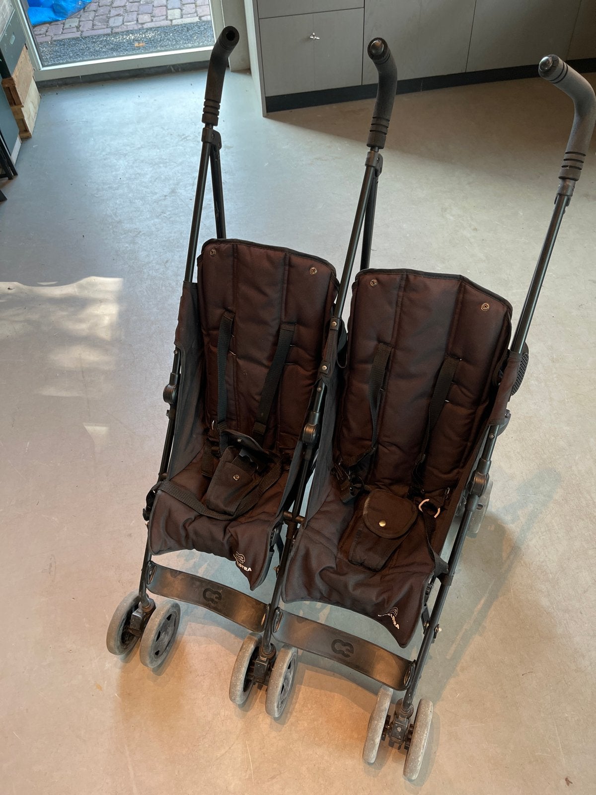 Koelstra Duowagen - Gebruikte Tweelingbuggy, Ophalen of Verzenden, Gebruikt, Koelstra, Duomodel