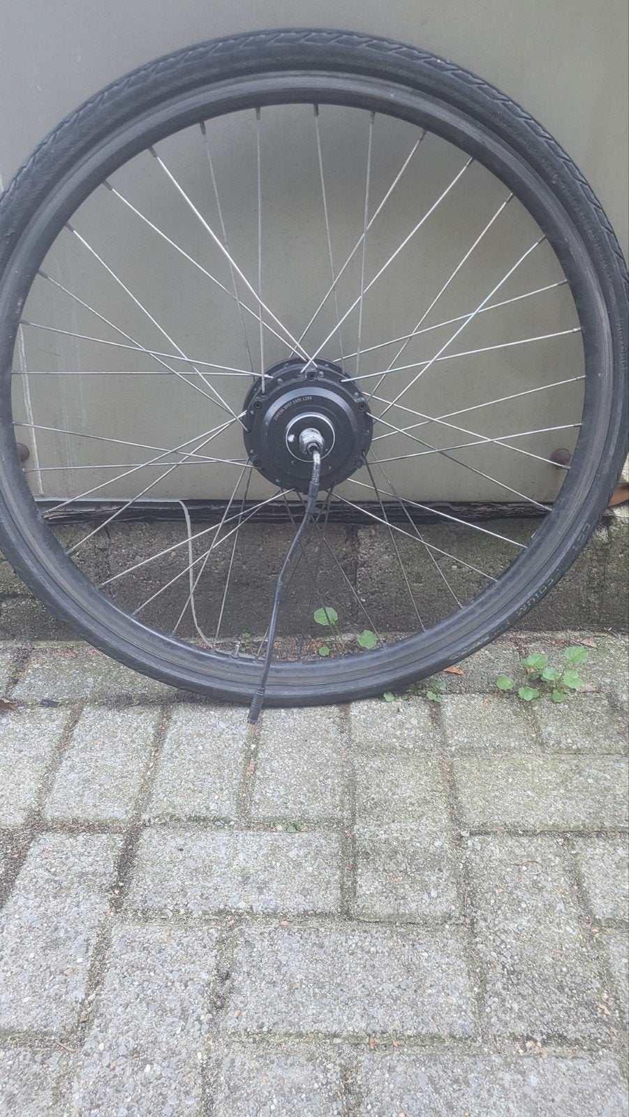 Sparta/Batavus voorwiel met motor, Fietsen en Brommers, Ophalen of Verzenden
