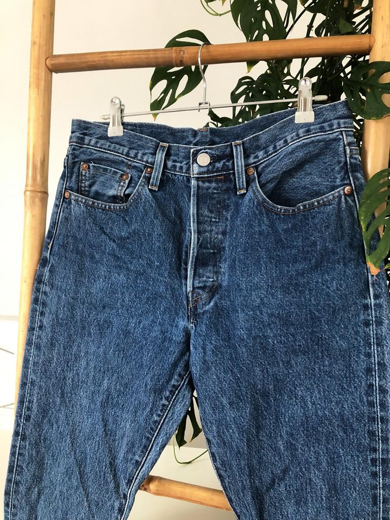Levi's 501 S Jeans W28 L30 - Zo goed als nieuw, Ophalen of Verzenden, Zo goed als nieuw, Blauw, W28 - W29 (confectie 36)