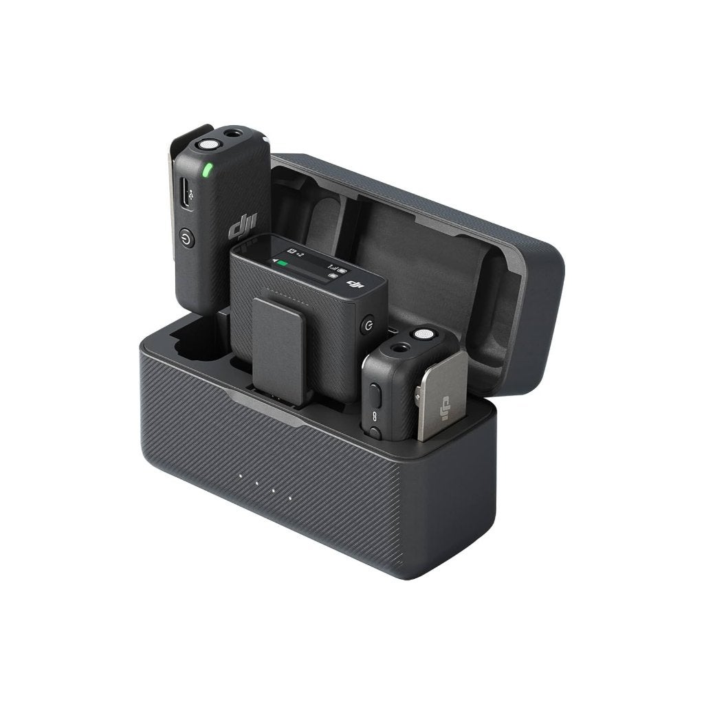 DJI Mic AST01 Dual-Channel Recording Wireless Microphone, Ophalen of Verzenden, Zo goed als nieuw, Studiomicrofoon, DJI