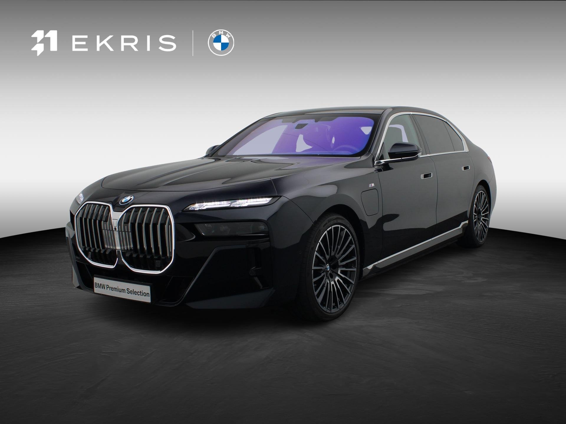 BMW 7 Serie Sedan 750e xDrive M Sportpakket | BMW Individual, Auto's, Automaat, Stof, Gebruikt, Zwart