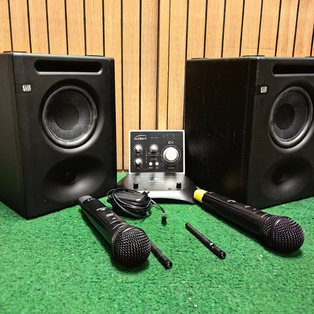 Presonus Eris E5 XT Complete Set met Mic - In Nette Staat, PreSonus, Gebruikt, https://www.presonus.com/contact-us, 18011 Grand Bay Court, Baton Rouge, LA 70809, Verenigde Staten