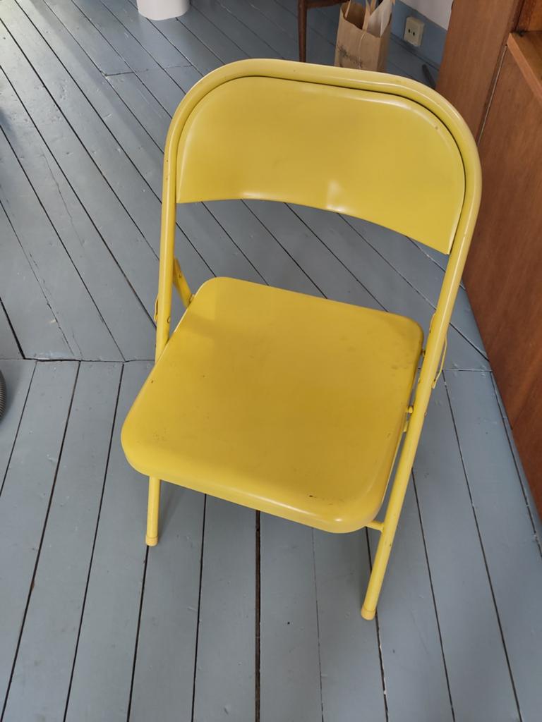 6 opklapbare stoelen/ folding chairs, Ophalen, Overige kleuren, Vijf, Zes of meer stoelen