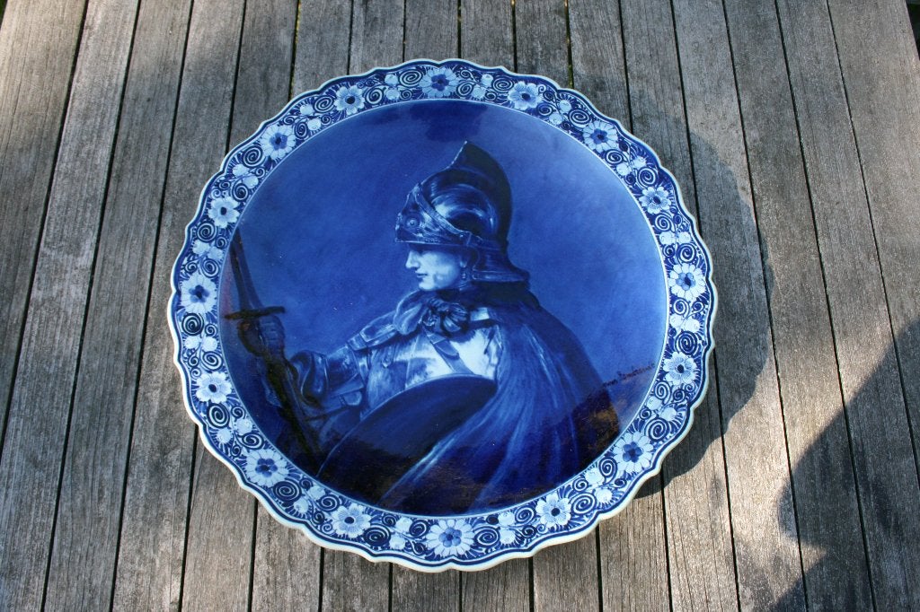 Grote wandschotel PBD Rembrandt 1914 42,5 cm, Ophalen of Verzenden