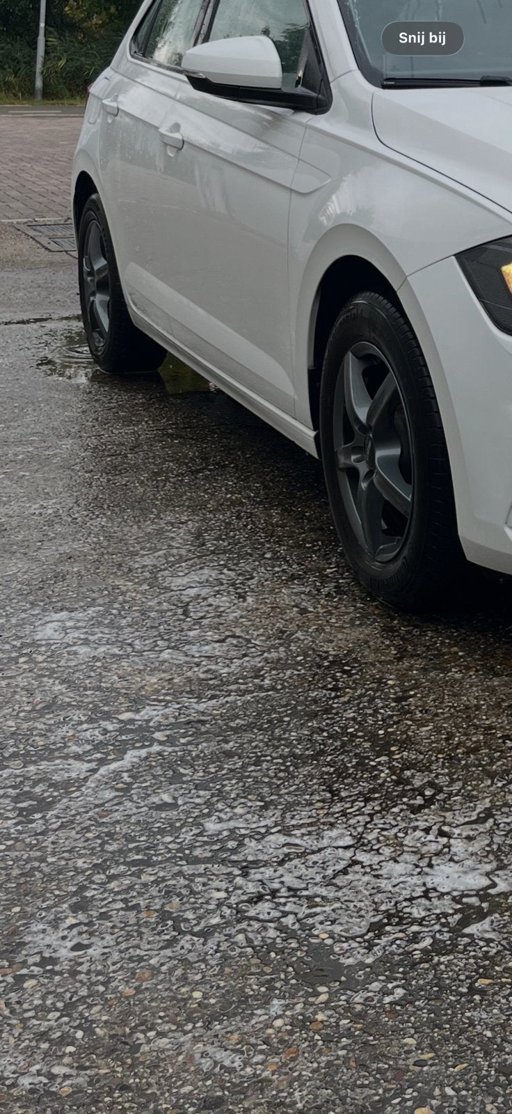 Donkergrijze velgen volkswagen polo met banden!, Ophalen of Verzenden, Gebruikt