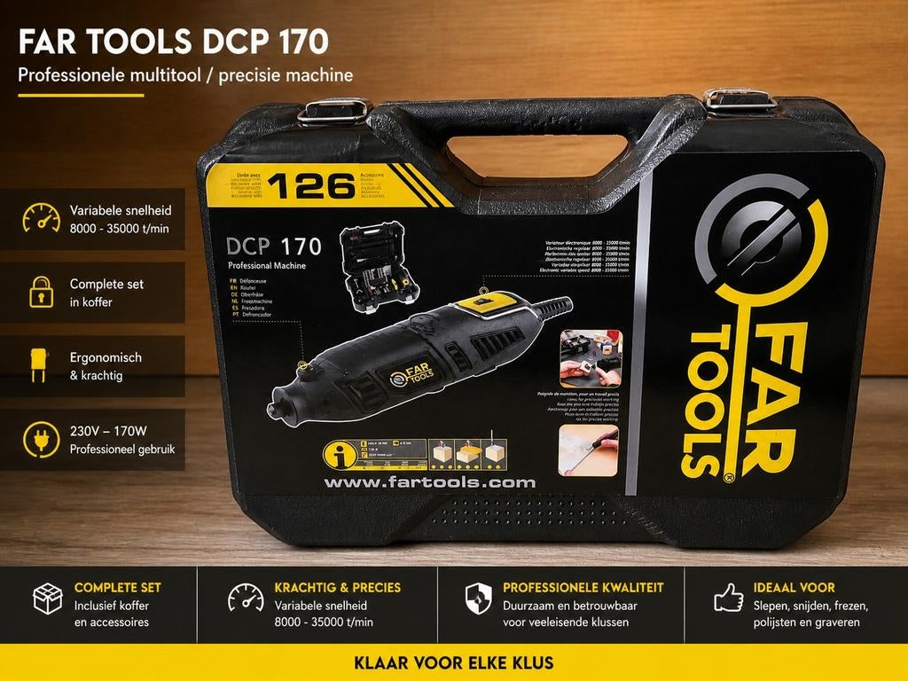 FAR TOOLS DCP 170 Professional ( Dremel )Nieuw, Ophalen of Verzenden, Nieuw