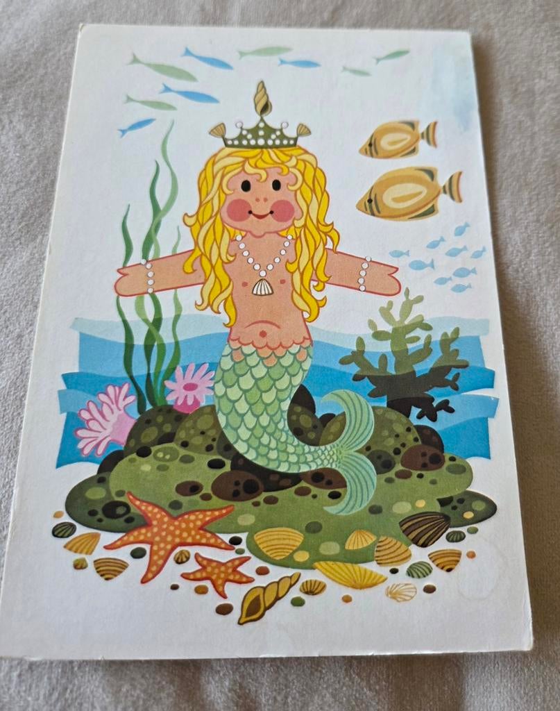 Zeemeermin - George Riel, Verzenden, 1980 tot heden, Gelopen, Kinderen