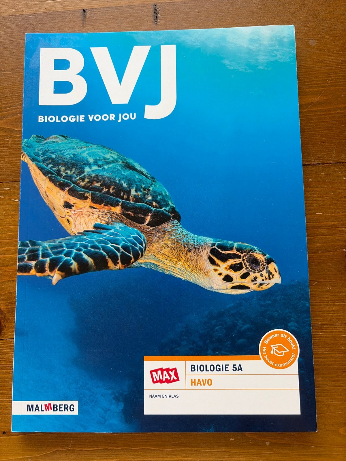 BVJ Biologie 5A HAVO - Malmberg, Ophalen of Verzenden, Nieuw, HAVO, Biologie