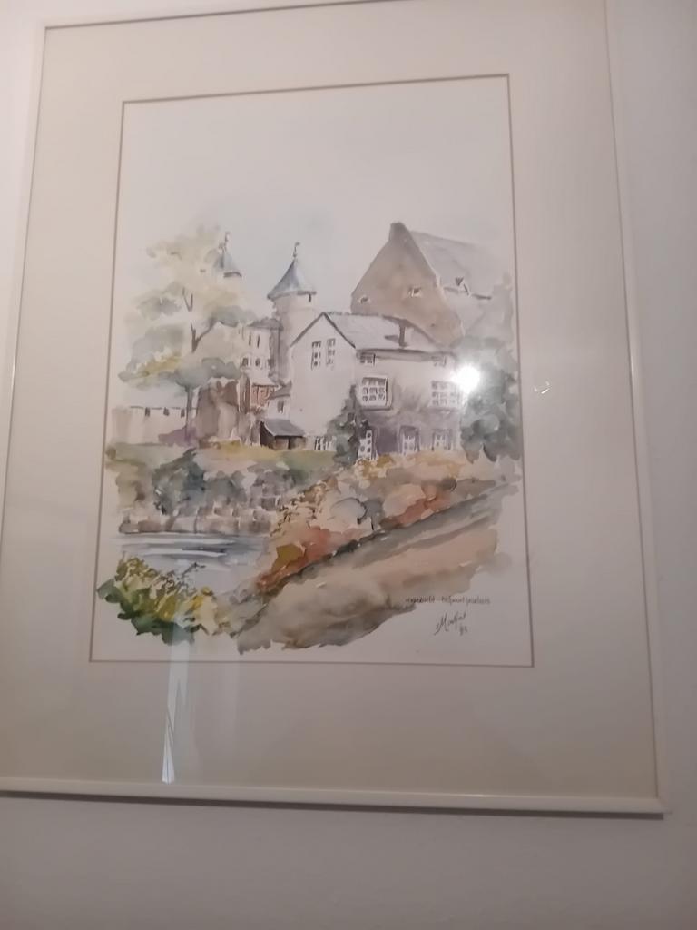 Schilderij De Helpoort Maastricht Montfort, Antiek en Kunst, Kunst | Schilderijen | Klassiek, Ophalen