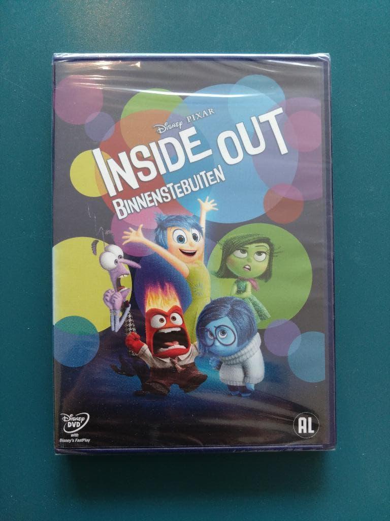 DVD Disney - Inside Out - Binnenstebuiten - NL - NIEUW, Alle leeftijden, Ophalen, Nieuw in verpakking