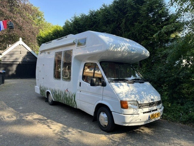 Zeldzame Ford Transit Stigel camper, Caravans en Kamperen, Campers, Particulier, tot en met 5, Alkoof, Ford, Ford, 6 tot 7 meter