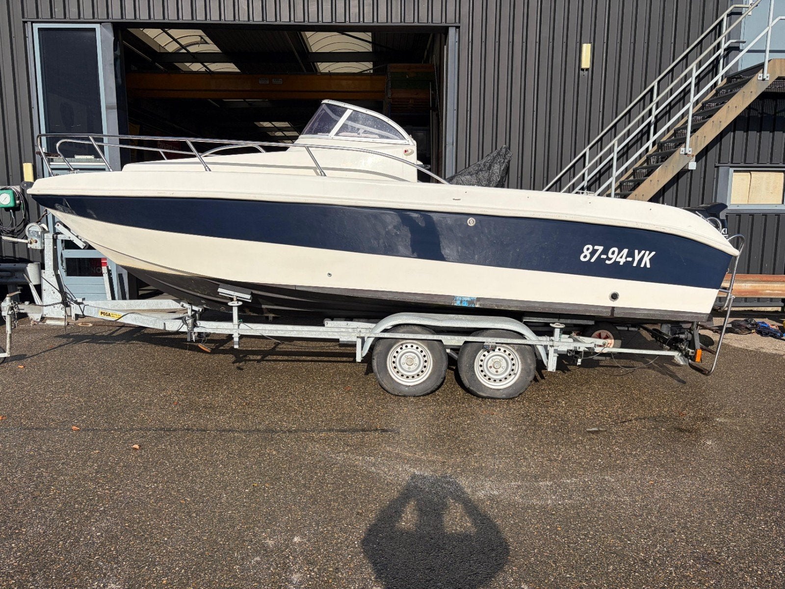 Almar 22 Kajuitboot met Suzuki 140pk buitenboordmotor, Overige merken, Gebruikt, 140 pk, 60 cm
