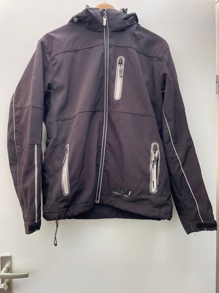 Zwarte Human Nature Softshell Jas - Maat M, Kleding | Dames, Ophalen of Verzenden, Zo goed als nieuw, Maat 38/40 (M), Zwart