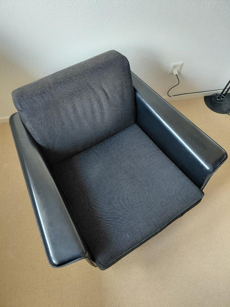 Fauteuil Minotti, Ophalen, 75 tot 100 cm, Zo goed als nieuw, 75 tot 100 cm