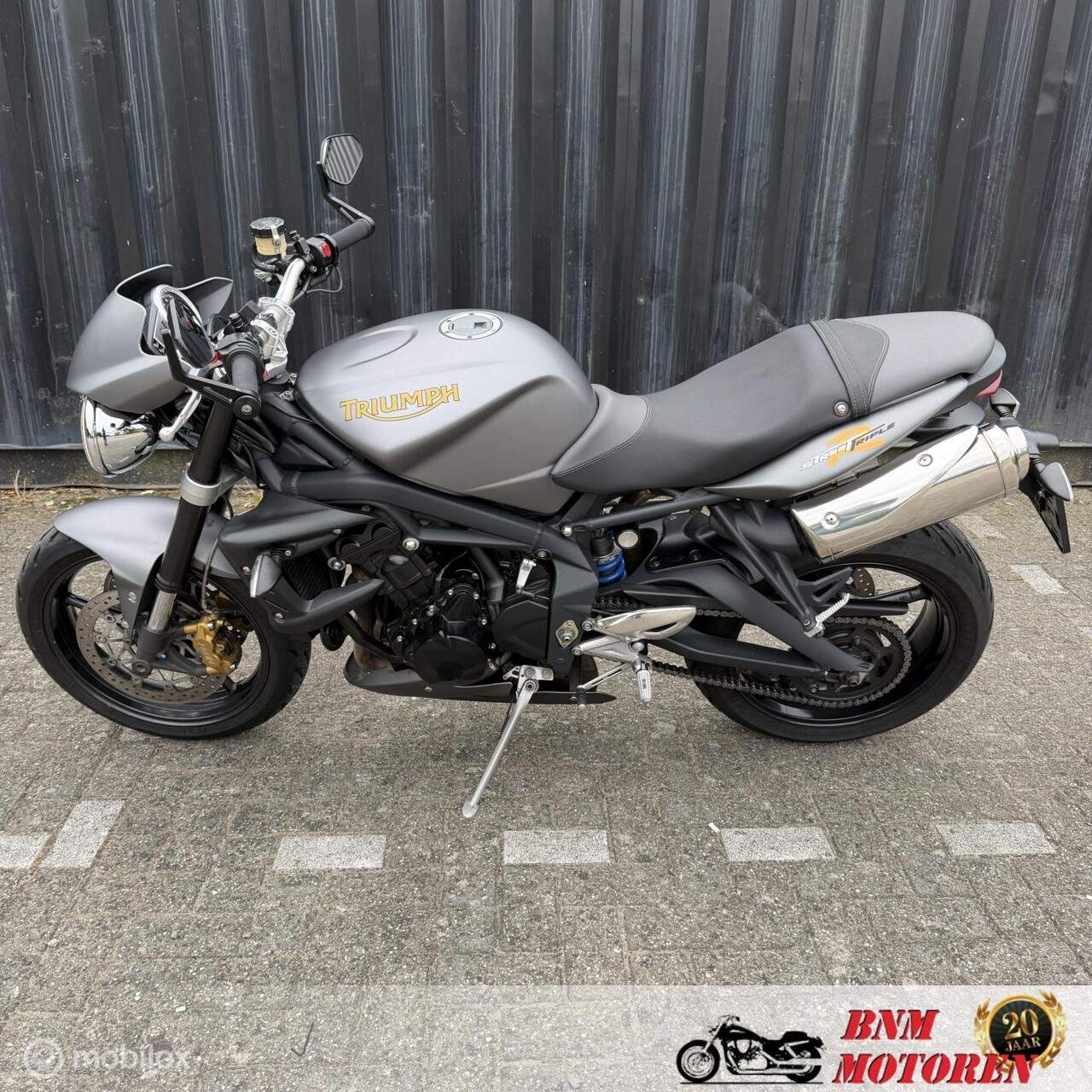 Triumph Street Triple R, 675 cc, Handvatverwarming, Bedrijf, Meer dan 35 kW