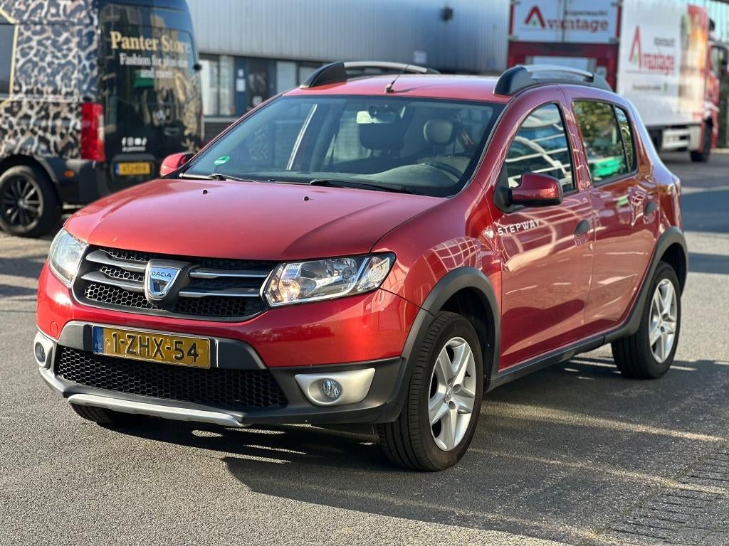 Dacia Sandero 0.9 TCE Stepway AIRCO/NAP/APK/TREKHAAK, Auto's, Dacia, Bedrijf, Sandero, ABS, Airbags, Airconditioning, Alarm, Dakrails