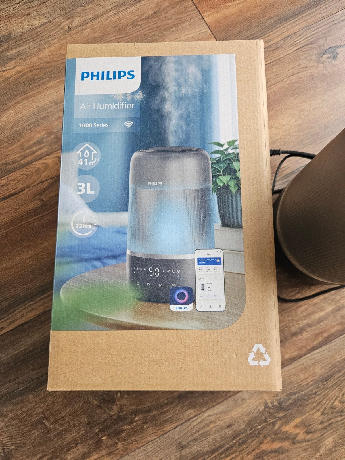 Philips Air Humidifier 1000 Series - Luchtbevochtiger, Ophalen of Verzenden, Zo goed als nieuw, Luchtbevochtiger