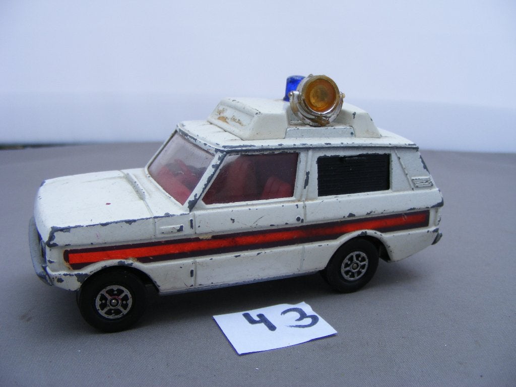 Range rover vigilant, corgi toys whizzwheels, police (43), Ophalen of Verzenden, Gebruikt, Auto, Corgi